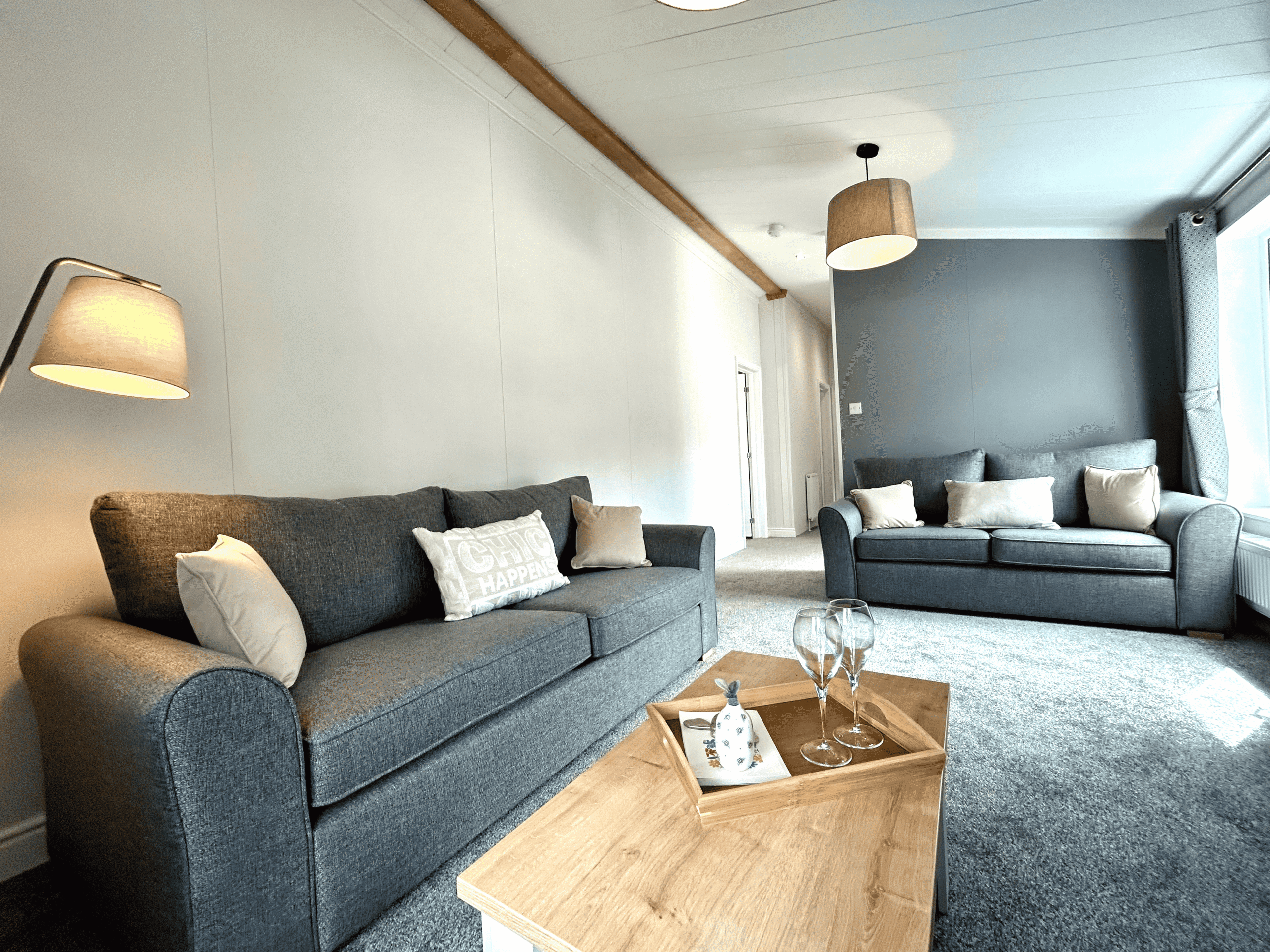 upgrade from a touring caravan to a permanent lodge UK