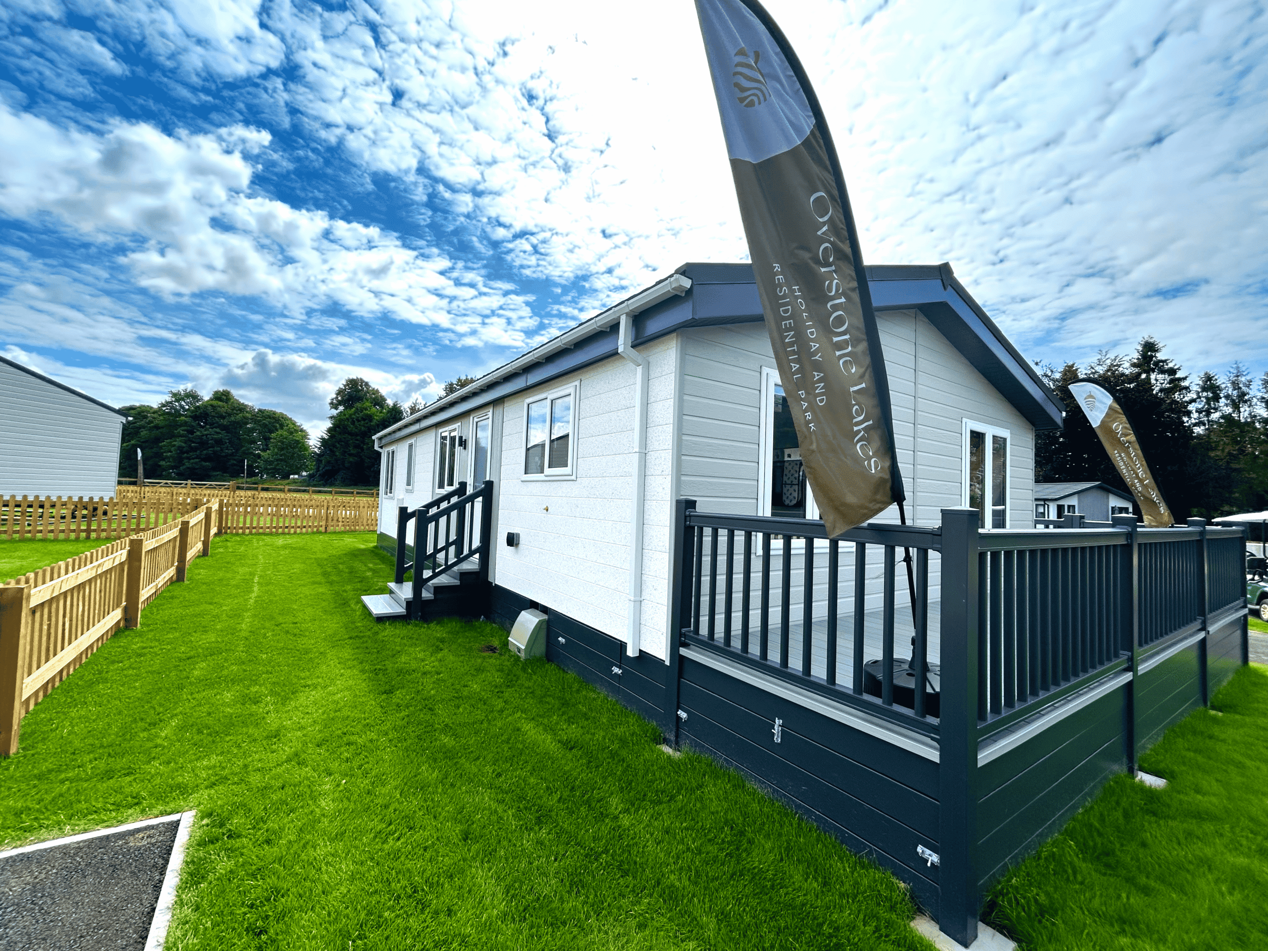 upgrade from a touring caravan to a permanent lodge UK